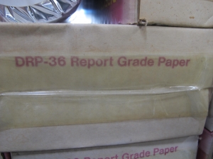 LOT TO INCLUDE: LARGE QUANTITY OF MISC. PAPER ROLLS AND PRODUCTS. LOADING & HANDLING FEE $15-4192